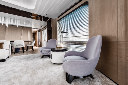 Azimut Grande 27M, for sale, salon 2