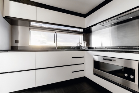 Azimut Grande 36M, for sale, galley