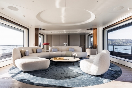 Azimut Grande 36M, for sale, salon