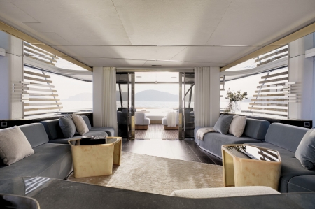 Azimut Magellano 30M, for sale, salon 2