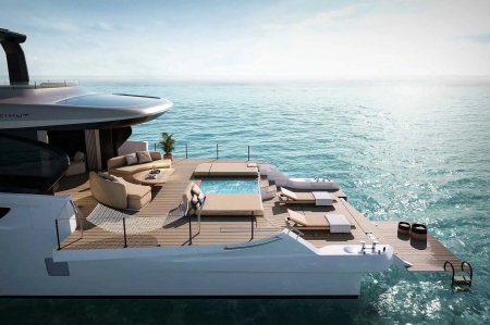 MXG Yachts, Azimut Seadeck 9, Yachts for sale, exterior
