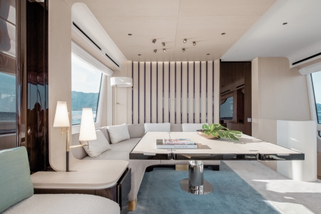 MXG, Azimut Fly 78, Yachts for sale, interior, dining