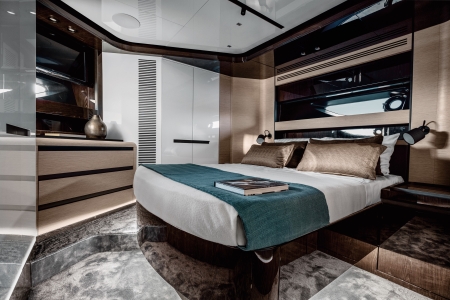 MXG Yachts, Azimut S10, Yachts for sale, interior, master cabin
